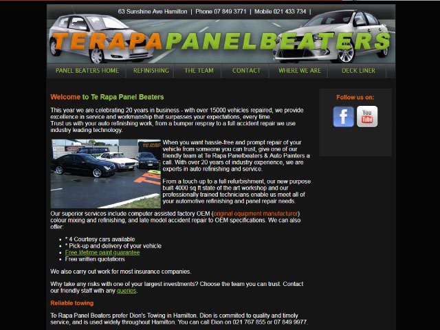 Te Rapa Panel Repairs